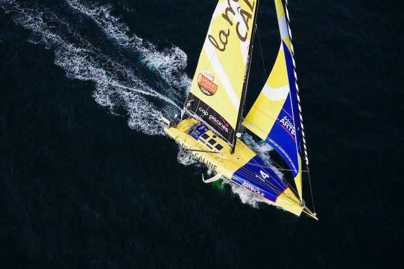 Arnaud Boissières, skipper of La Mie Câline photo copyright Alea / Vendée Arctique taken at  and featuring the IMOCA class