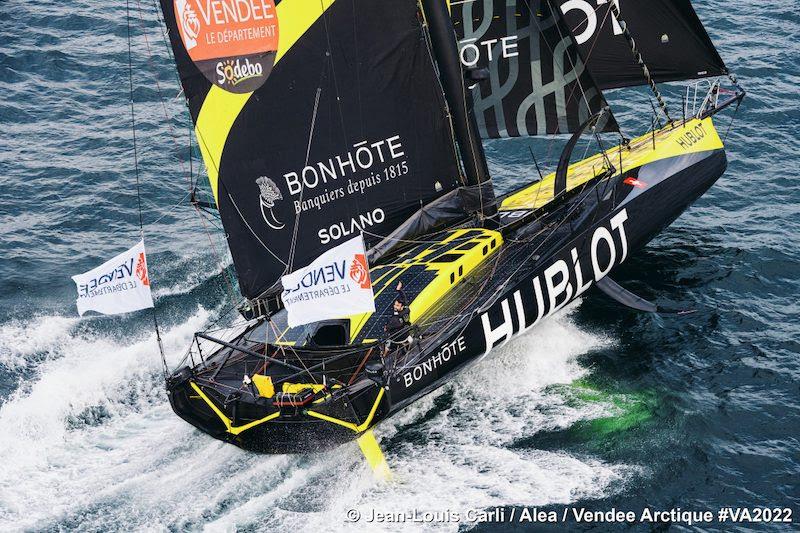 Hublot (ex Hugo Boss) - 2022 Vendée Arctique photo copyright Jean-Louis Carli / Alea taken at  and featuring the IMOCA class