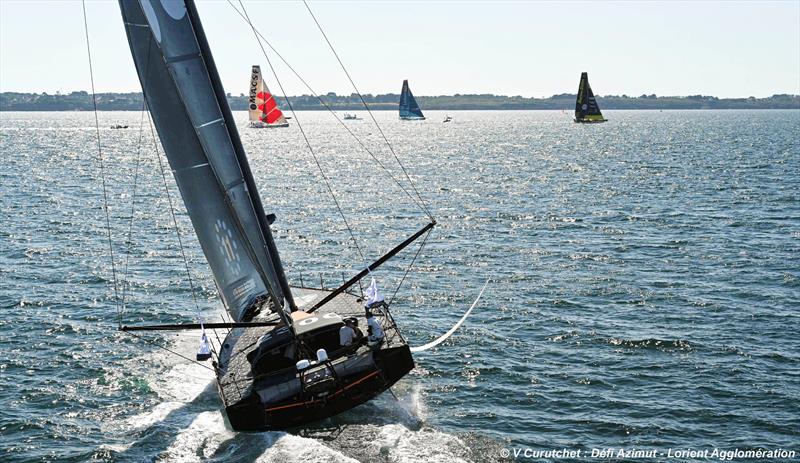 Défi Azimut - Lorient Agglomération photo copyright Vincent Curutchet taken at  and featuring the IMOCA class