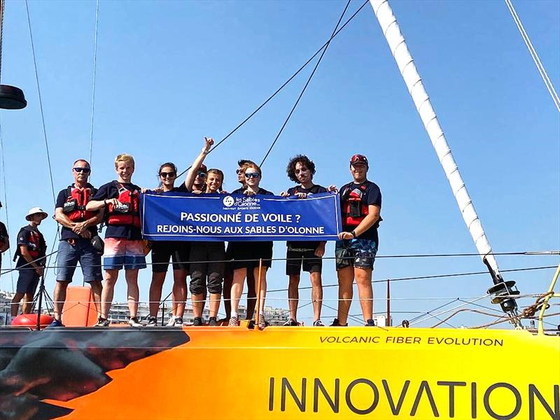 Sailing monitors (and soon to be) on board of IY Open60AAL  photo copyright Matthieu Guerin taken at  and featuring the IMOCA class