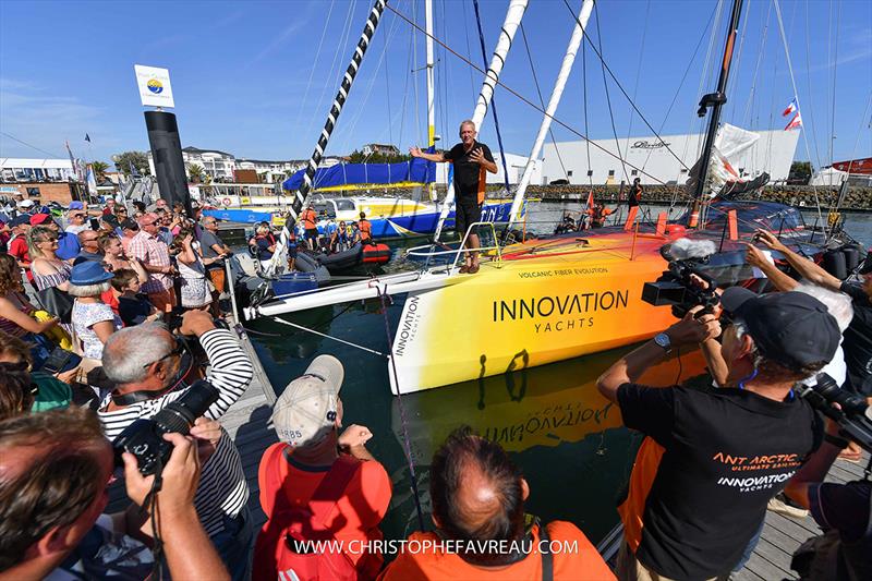 Norbert at his departure in 2019 - photo © Christophe Favreau