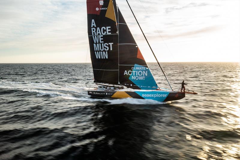 Boris Herrmann on the new Malizia - Seaexplorer photo copyright Antoine Auriol / Team Malizia taken at  and featuring the IMOCA class