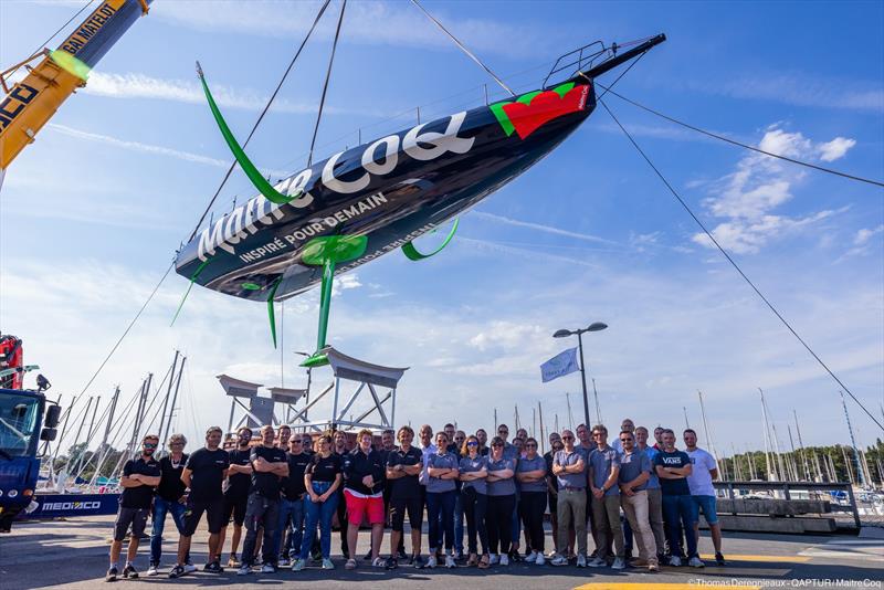 Maitre Coq photo copyright Thomas Deregnieaux taken at  and featuring the IMOCA class