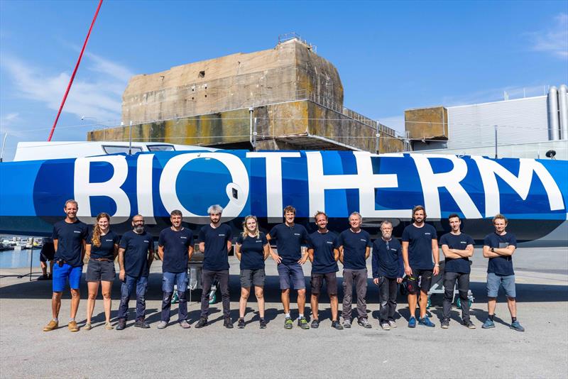 TeamBiotherm photo copyright Qaptur / Biotherm taken at  and featuring the IMOCA class