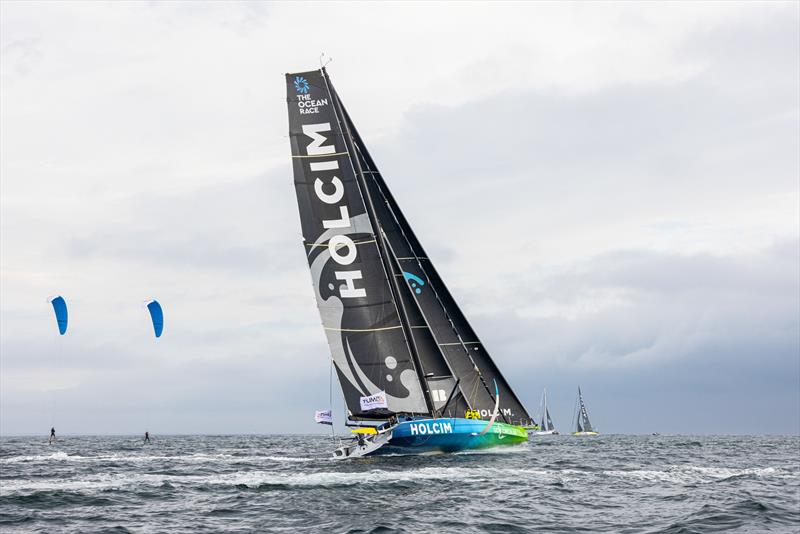 14 Sept 2022, Holcim-PRB racing at the Defi Azimut in Lorient, France photo copyright Alexander Champy-McLean / The Ocean Race taken at  and featuring the IMOCA class