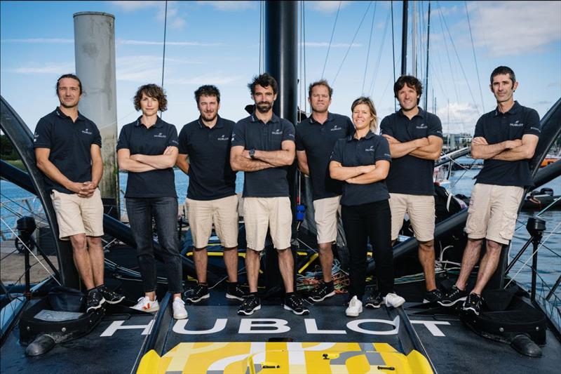 Team Hublot photo copyright Jean-Louis Carli / Hublot taken at  and featuring the IMOCA class