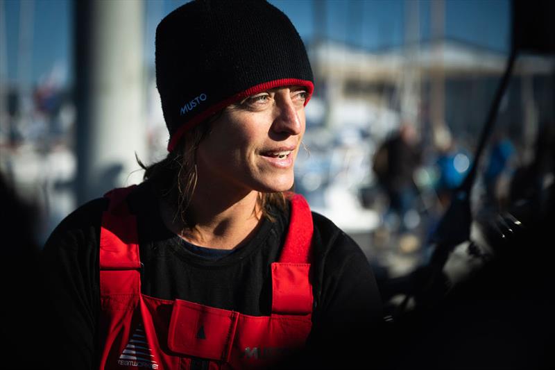 Justine Mettraux - Route du Rhum-Destination Guadeloupe photo copyright Vincent Curutchet / Défi Azimut taken at  and featuring the IMOCA class