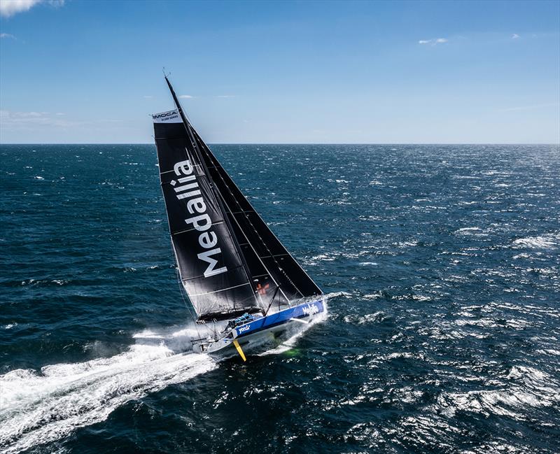 Medallia - Route du Rhum-Destination Guadeloupe photo copyright Richard Langdon - Ocean Images taken at  and featuring the IMOCA class