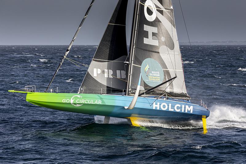 Kevin Escoffier's Hocim PRB - Route du Rhum-Destination Guadeloupe photo copyright Polaryse taken at  and featuring the IMOCA class
