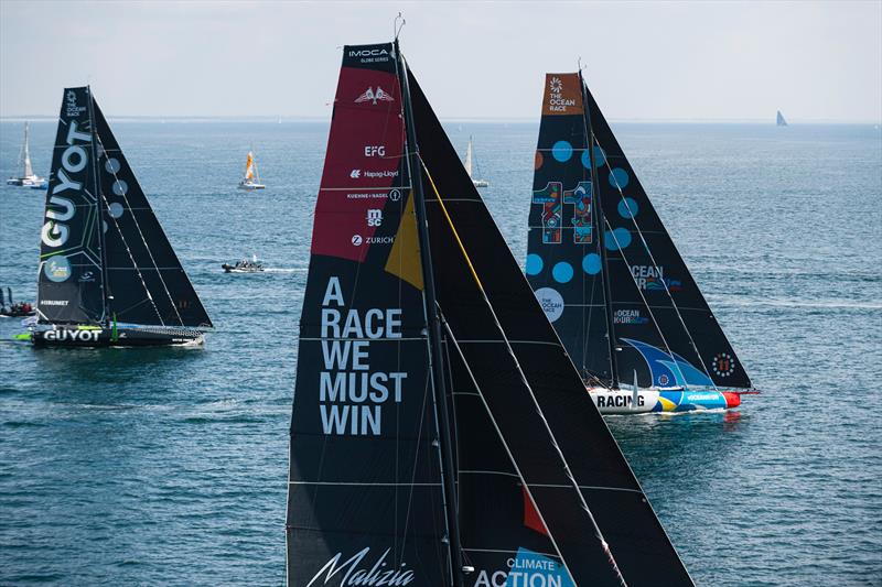 Three of the teams that will compete in The Ocean Race 2022-23 - photo © Vincent Curutchet / IMOCA