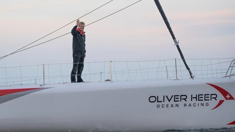Swiss IMOCA sailor Oliver Heer - Route Du Rhum Race 2022 update - photo © Oliver Heer Ocean Racing