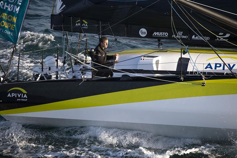 Charlie Dalin - Apivia - Route du Rhum-Destination Guadeloupe - photo © Vincent Olivaud