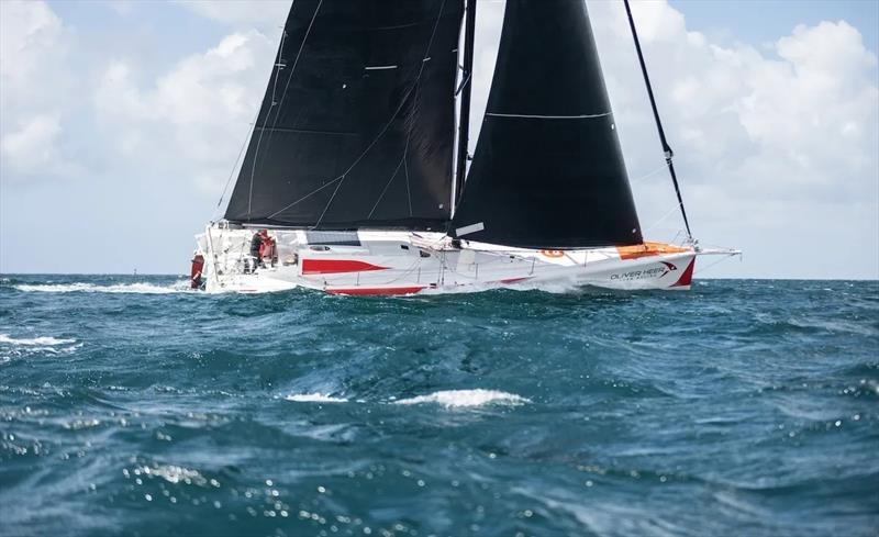 Oliver Heer - Route Du Rhum 2022 photo copyright Oliver Heer taken at  and featuring the IMOCA class