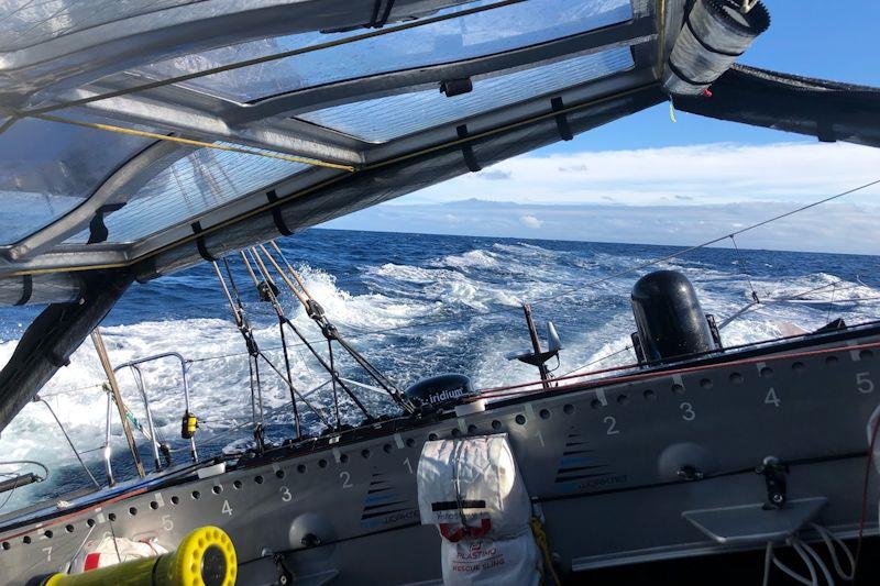 Justine Mettraux in the Route du Rhum Destination Guadeloupe photo copyright Teamwork taken at  and featuring the IMOCA class