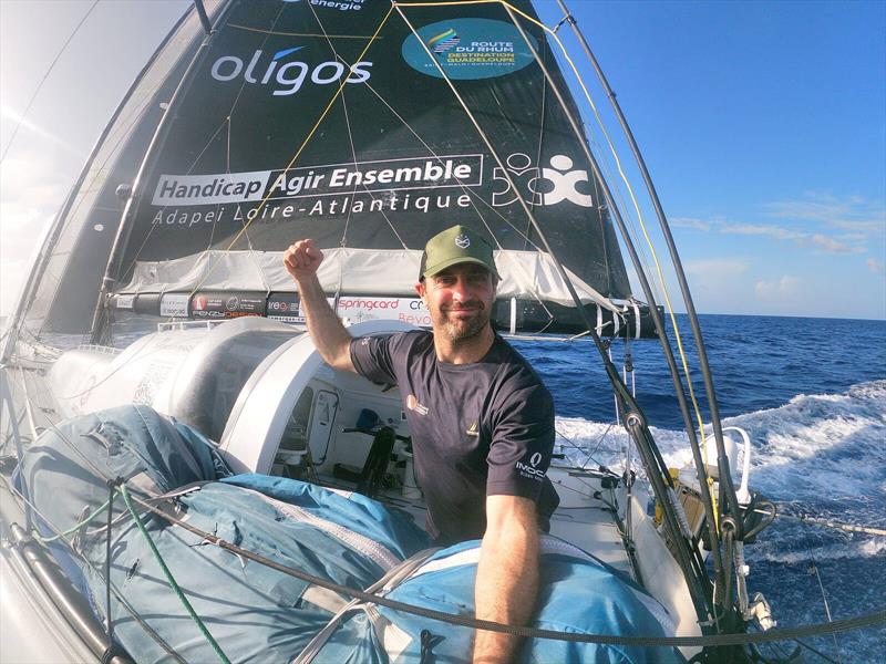 Sébastien Marsset aboard Mon Courtier Energie-Cap Agir Ensemble photo copyright Sébastien Marsset taken at  and featuring the IMOCA class