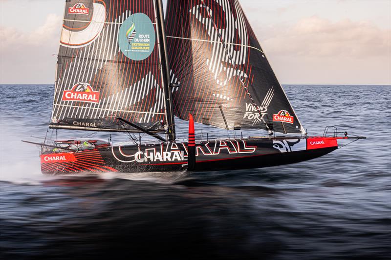 Charal 2 during the Route du Rhum-Destination Guadeloupe photo copyright Eloi Stichelbaut / polaRYSE / Charal Sailing Team taken at  and featuring the IMOCA class