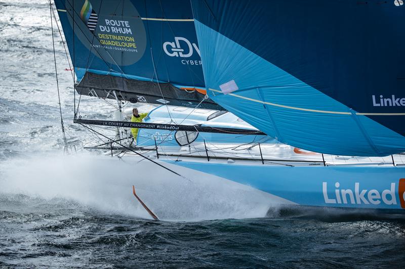 LinkedOut during the Route du Rhum-Destination Guadeloupe - photo © Pierre Bouras - TR Racing