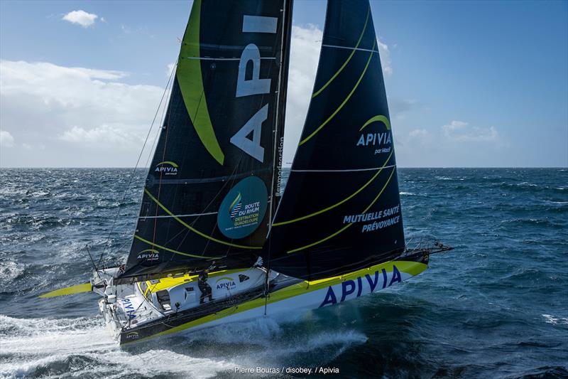 Apivia photo copyright Pierre Bouras / Disobey / Apivia taken at  and featuring the IMOCA class