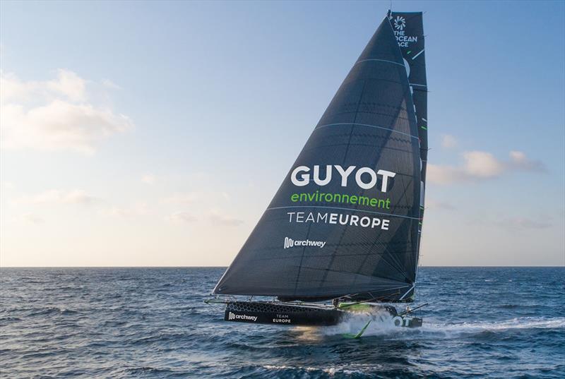 The GUYOT environnement - Team Europe is proud to announce its partnership with Archwey as its Official Waste Circularity Partner photo copyright Charles Drapeau taken at  and featuring the IMOCA class