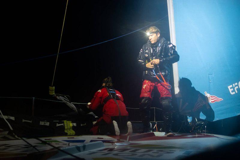 Sailing the boat back from Guadeloupe to Alicante, in preparation for The Ocean Race photo copyright Team Malizia taken at  and featuring the IMOCA class