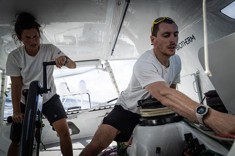 IMOCA Class prepares for the Ocean Race photo copyright Anne Beaugé / Biotherm Racing taken at  and featuring the IMOCA class