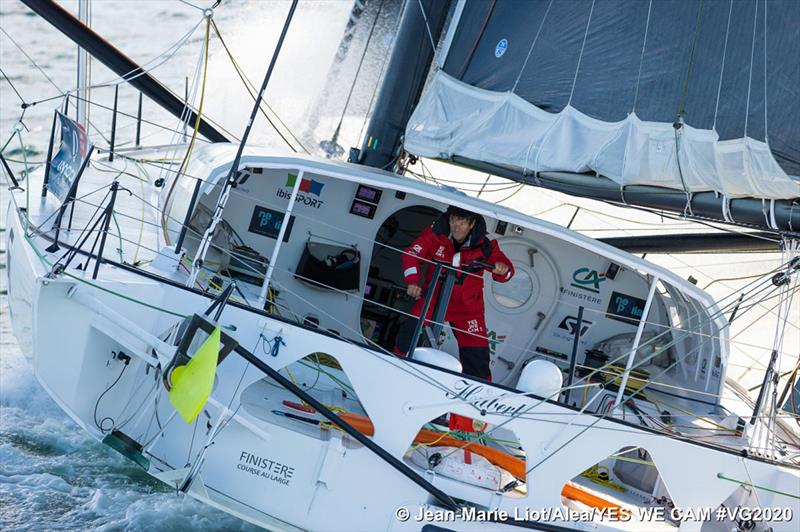 Jean Le Cam - Vendée Globe photo copyright Jean-Marie Liot / Alea taken at  and featuring the IMOCA class