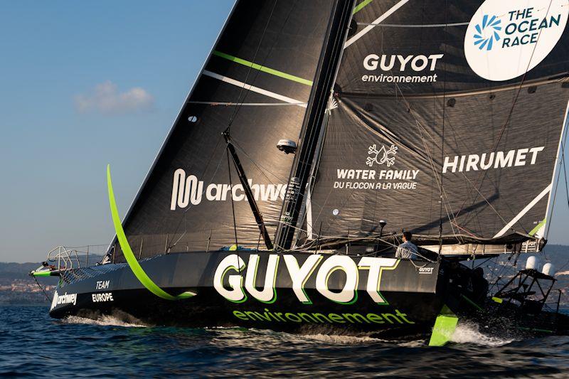 Guyot environnement - Team Europe heading to Alicante after the yacht underwent another general overhaul in Barcelona - photo © Gauthier Lebec