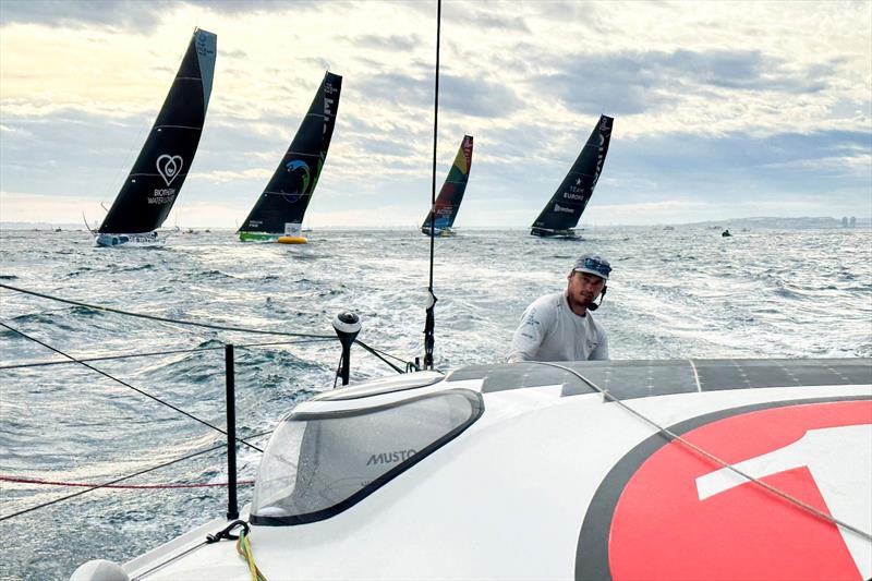 11th Hour Racing Team racing to a second place finish in the Alicante In-Port Race - photo © Amory Ross / 11th Hour Racing Team