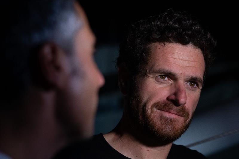 Paul Meilhat, skipper of Biotherm, on Anthony Marchand, crew on Biotherm - photo © Transat Jacques Vabre 2021