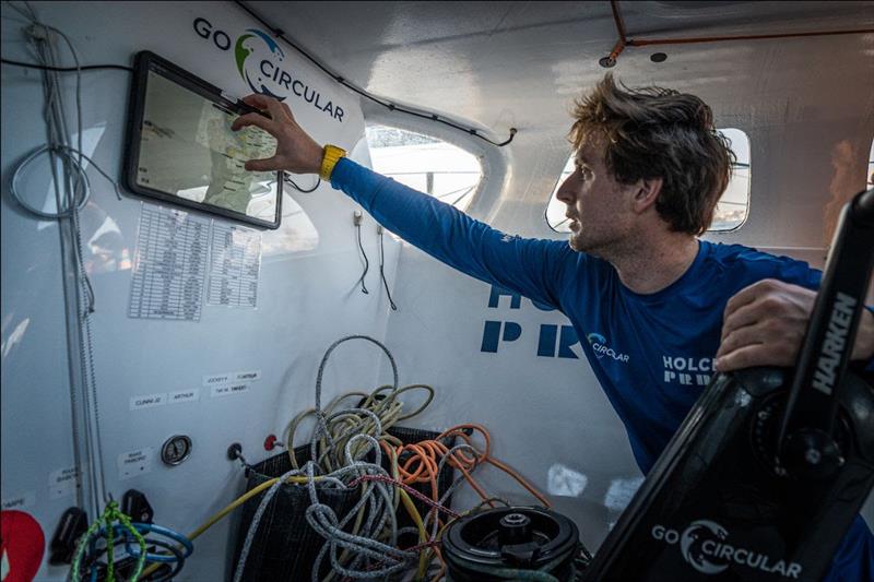 Team Holcim-PRB - The Ocean Race photo copyright Julien Champolion / polaRYSE / Team Holcim-PRB taken at  and featuring the IMOCA class