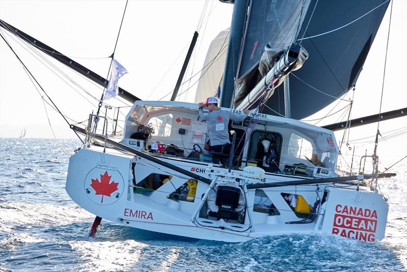 IMOCA Canada Ocean Racing (CAN) raced Two-Handed by Scott Shawyer and Alan Roberts during the RORC Transatlantic Race - photo © James Mitchell / RORC