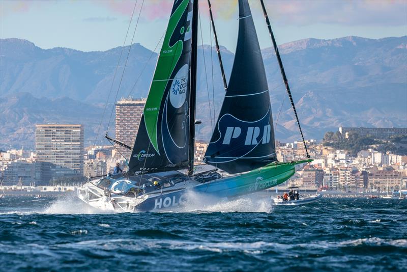 Start of The Ocean Race, Leg 1 IMOCA Holcim - PRB Team January 15, 2023 photo copyright Sailing Energy / The Ocean Race taken at  and featuring the IMOCA class