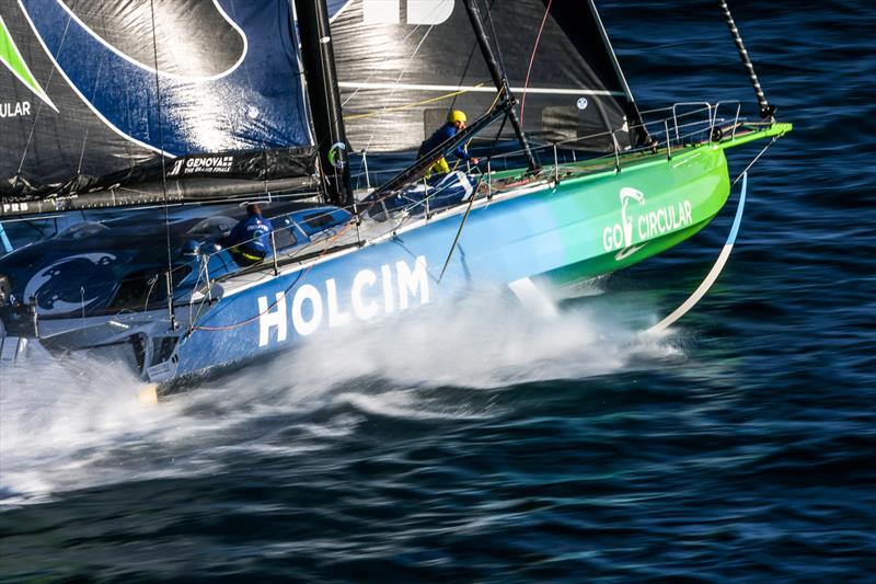 Start of The Ocean Race, Leg 1 IMOCA Holcim - PRB Team January 15, 2023 photo copyright Sailing Energy / The Ocean Race taken at  and featuring the IMOCA class