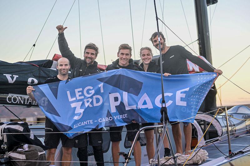 Team Malizia, third on The Ocean Race Leg 1 to Cabo Verde: 07:35:21 UTC / 5d 16h 35min 21s - photo © Sailing Energy / The Ocean Race
