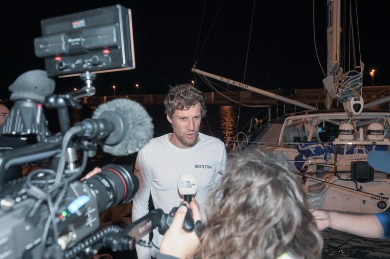 21 January 2023, Biotherm, fourth IMOCA arrived to Cabo Verde - photo © Sailing Energy / The Ocean Race
