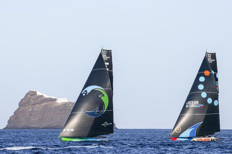 The Ocean Race start of Leg 2 in Cabo Verde photo copyright Sailing Energy / The Ocean Race taken at  and featuring the IMOCA class