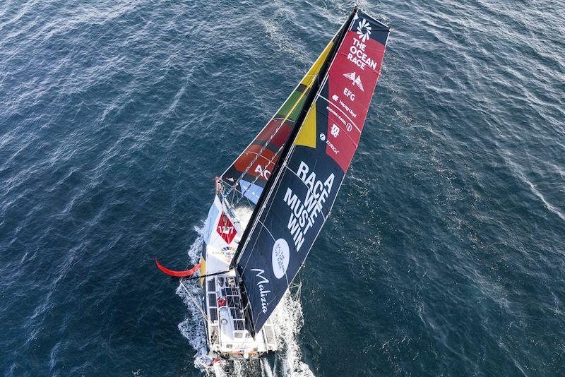 The Ocean Race start of Leg 2 in Cabo Verde photo copyright Sailing Energy / The Ocean Race taken at  and featuring the IMOCA class
