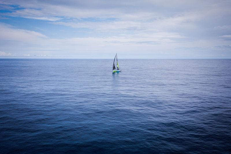 The Ocean Race Leg 2 onboard Holcim - PRB Team. Holcim-PRB making her way through the Doldrums photo copyright Georgia Schofield | polaRYSE / Holcim - PRB taken at  and featuring the IMOCA class