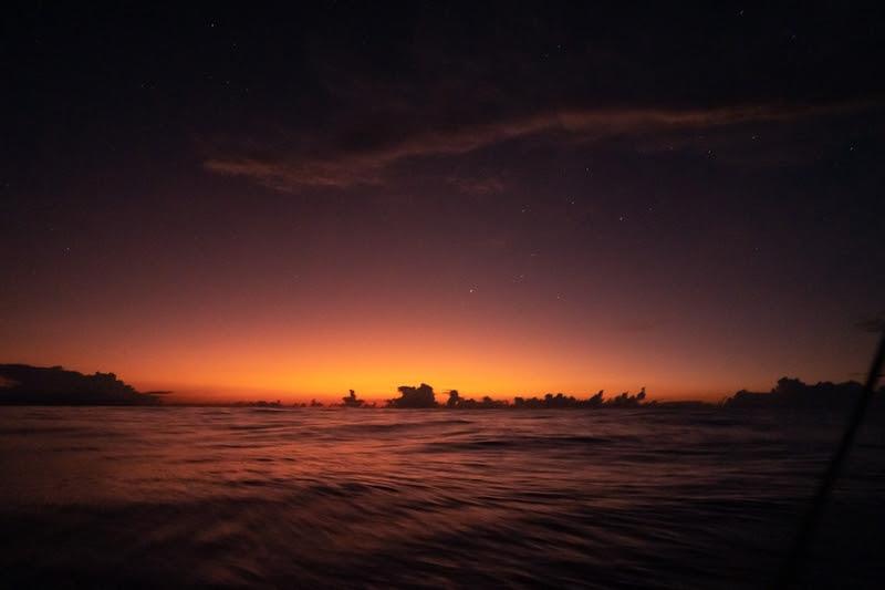 30 January 2023, Leg 2, Day 6 onboard Holcim - PRB Team. Sunrise in the doldrums photo copyright Georgia Schofield / polaRYSE / Holcim - PRB taken at  and featuring the IMOCA class