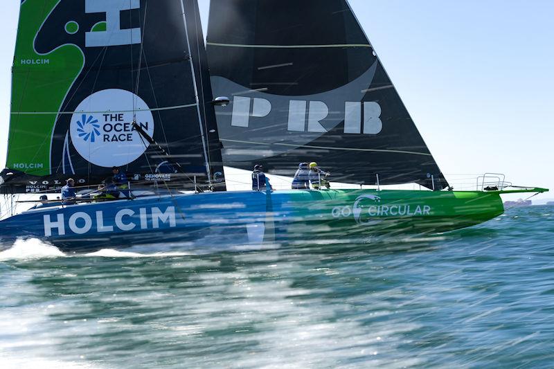 The Ocean Race 2022-23: Team Holcim - PRB In-Port Race in Cape Tow - photo © Sailing Energy / The Ocean Race
