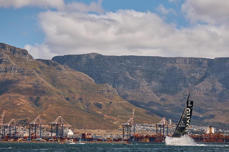 Big splash for GUYOT environnemnt - Team Europe - The Ocean Race - photo © Felix Diemer / GUYOT environnement - Team Europe