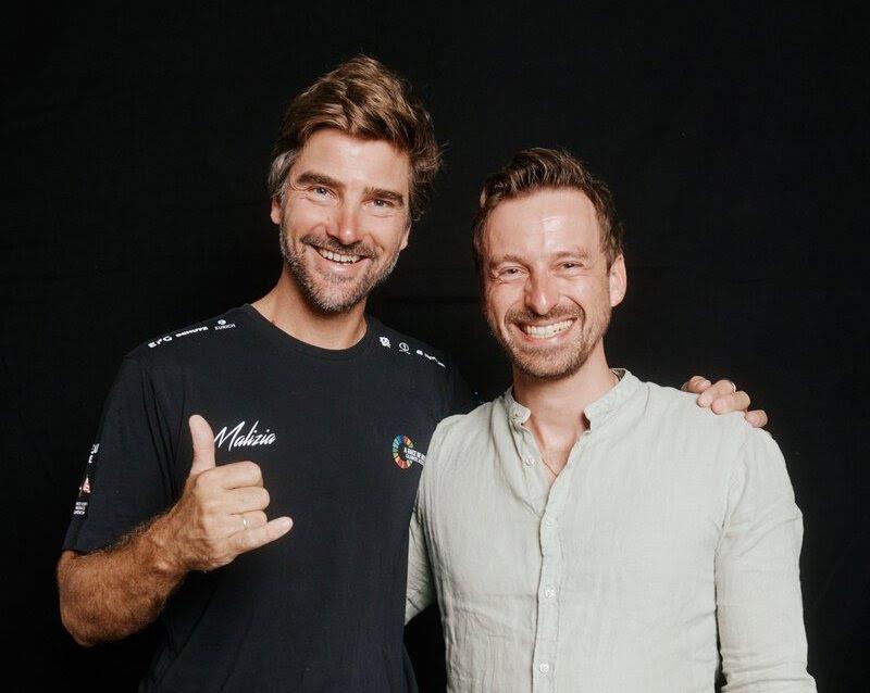 Boris Herrmann and Ben Blaskovic photo copyright Laura Nenz taken at  and featuring the IMOCA class