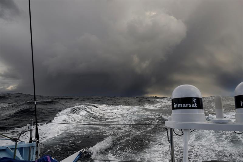 The Ocean Race 2022-23 - 28 March 2023, Biotherm crossing Cape Horn on Day 30 of Leg 3 photo copyright Ronan Gladu / Biotherm / The Ocean Race taken at  and featuring the IMOCA class