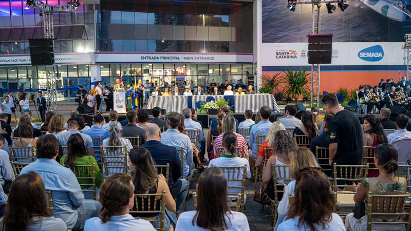 The Ocean Race 2022-23 - 29 March 2023. Official opening of the Ocean Live Park in Itajaí - photo © Duna Marquinhos / The Ocean Race Itajaí