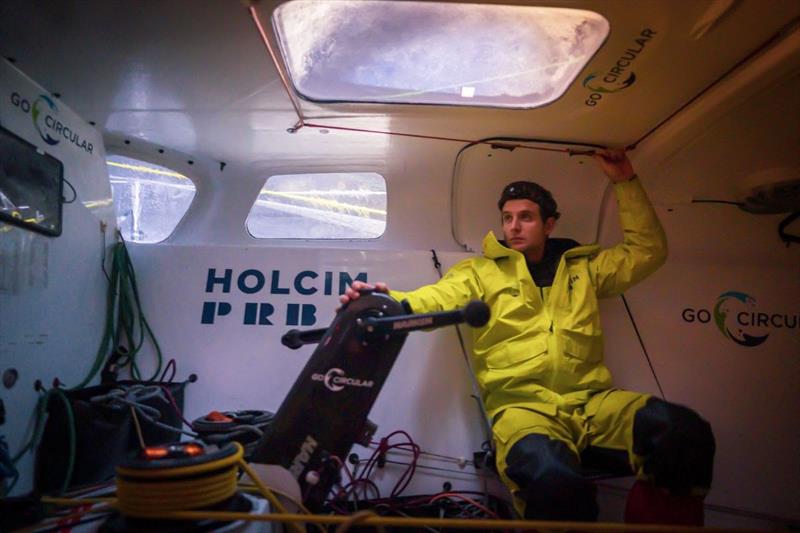 The Ocean Race - crossing Cape Horn aboard Holcim-PRB - photo © Julien Champolion / polaRYSE / Holcim-PRB