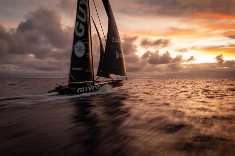 After a transfer in just under 15 days, GUYOT environnement - Team Europe arrived in Itajaí in time to be prepared for the fourth leg - The Ocean Race - photo © Charles Drapeau / GUYOT environnement - Team Europe