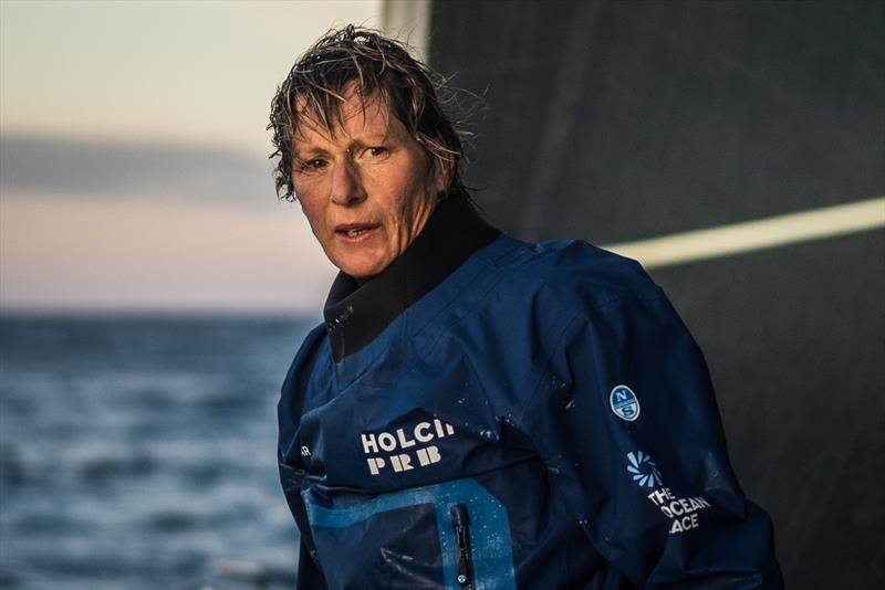 The Ocean Race 2022-23 - 30 March 2023, Leg 3 Day 32 onboard Team Holcim - PRB. Abby Ehler photo copyright Julien Champolion | polaRYSE / Holcim - PRB / The Ocean Race taken at  and featuring the IMOCA class