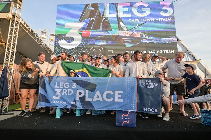 11th Hour Racing Team takes third place on leg 3 of the The Ocean Race 2022-23 - photo © Sailing Energy / The Ocean Race