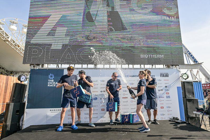 Biotherm takes fourth place on leg 3 of the The Ocean Race 2022-23 - photo © Sailing Energy / The Ocean Race