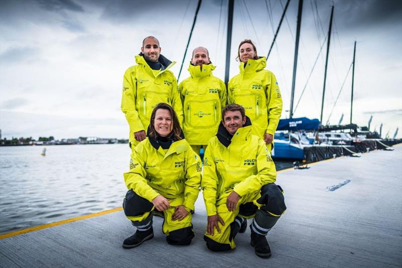 Team Holcim-PRB photo copyright Julien Champolion / polaRYSE / Holcim-PRB taken at  and featuring the IMOCA class